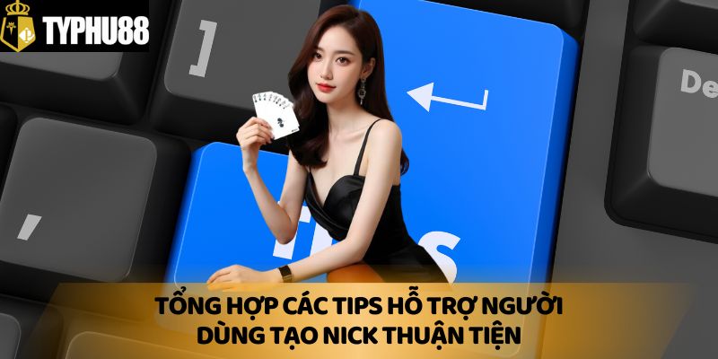 Tổng hợp các tips hỗ trợ người dùng tạo nick thuận tiện